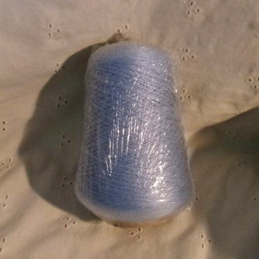 16 oz Mercerized Cotton cone ~ 2100 ypp = 5/2 ~ baby blue